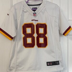 NFL Kids Redskins White and Burgundy Jersey